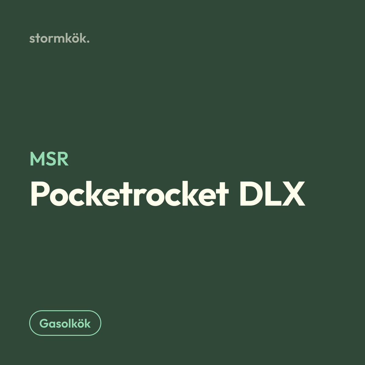 MSR Pocketrocket
