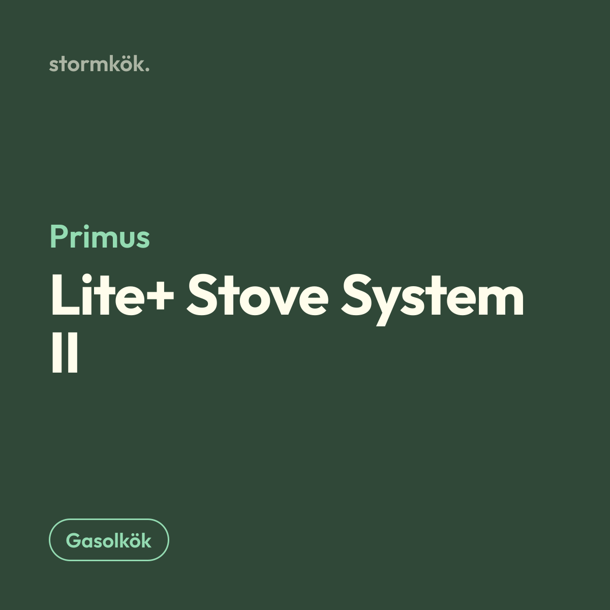 Primus Lite+ Stove System II