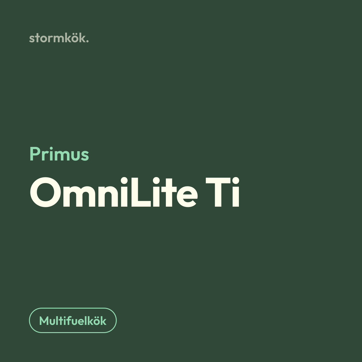 Primus OmniLite Ti
