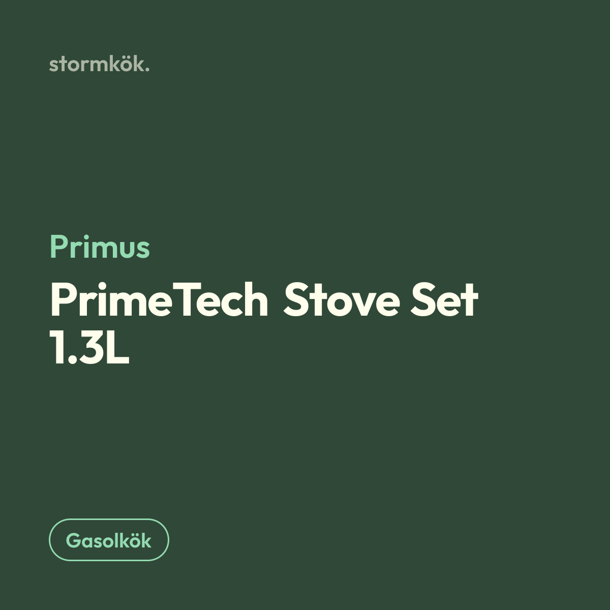 Primus PrimeTech Stove Set 1.3L