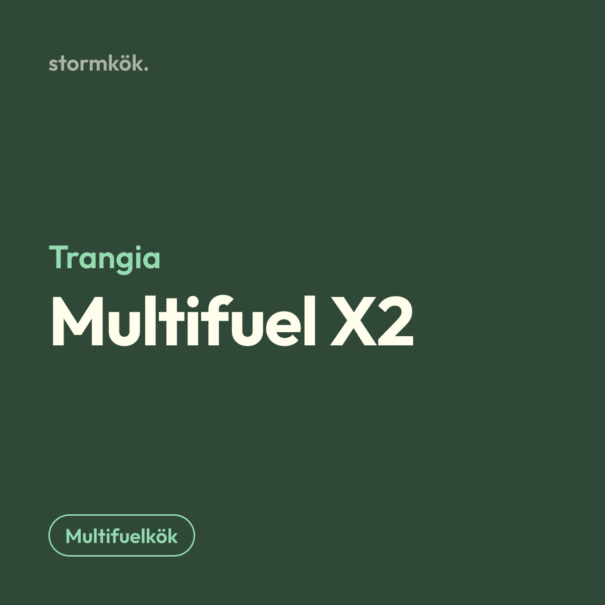 Trangia Multifuel X2